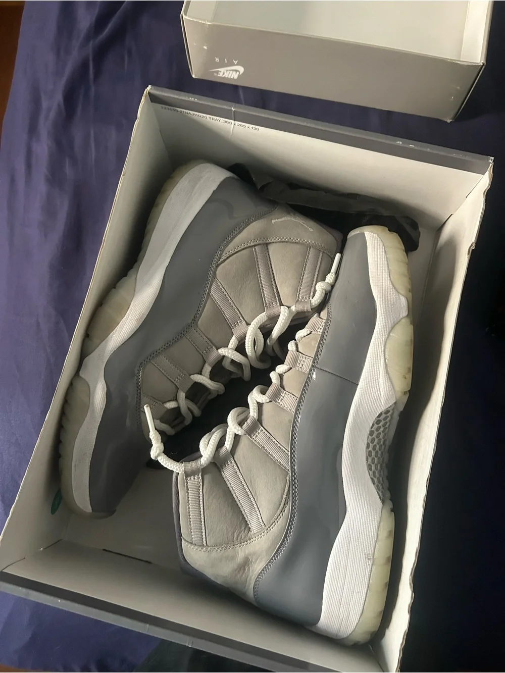 Jordan Retro cool grey 11